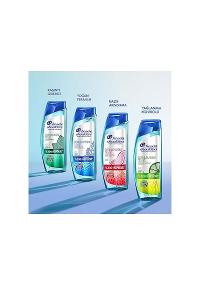 Head & Shoulders Derinlemesine Temizlik Şampuan Yoğun Ferahlık Deniz Mineralleri 300 Ml