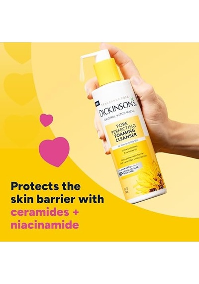 's Orijinal Cadı Hazel Gözenek Mükemmelleştirici Yüz Temizleyici, 12 Fl Oz, Normal İla Yağlı Ciltler İçin, Fazl