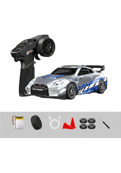 Gtrs Uzaktan Kumandalı 1:43 Metal Drift Araba 15 Km/h Hız Şarjlı Rc Yarış Arabası Drift