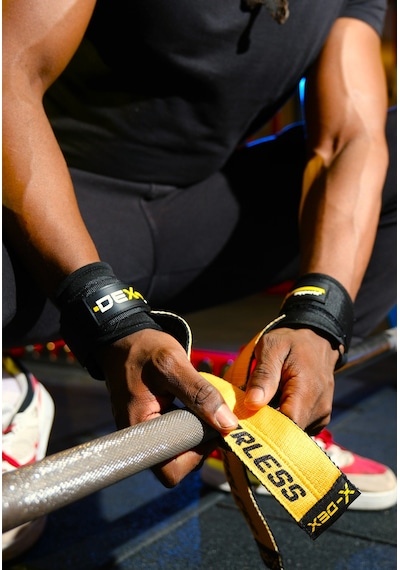 T-Grıps Lifting Straps Halter Kayışı - Sarı