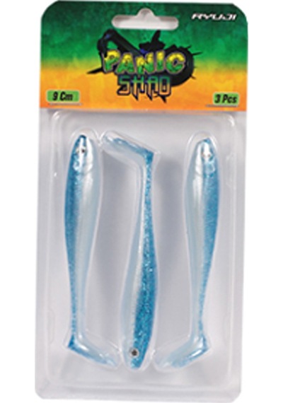 Ryuji Panic Shad 9cm 5.5gr Silikon Yem Renk : Uv Blue