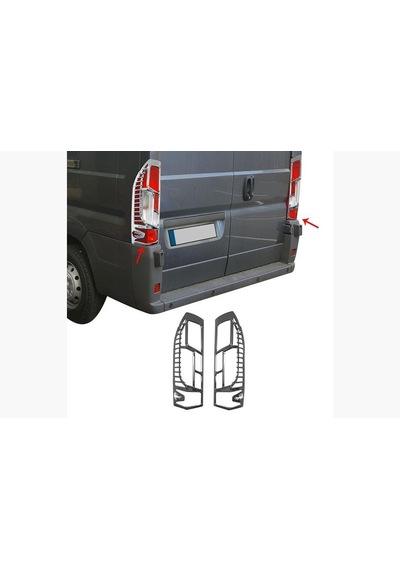 Ebal Otomotiv Peugeot Boxer ABS Krom Stop Çerçevesi 2 Prç. 2015 ve Sonrası
