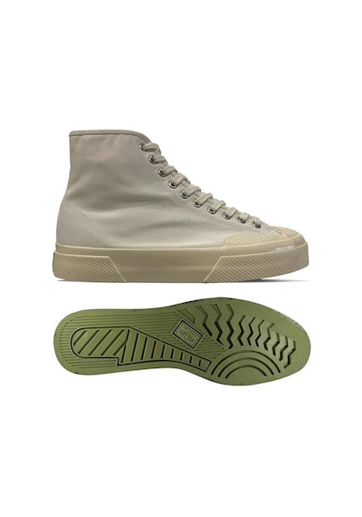 Superga 2433 Workwear Erkek Beyaz Bilekli Sneaker Beyaz-438