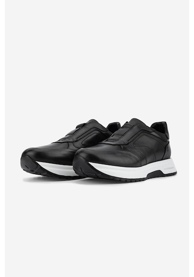 Valmenti Erkek Hakiki Deri Siyah Sneakers & Spor Ayakkabı 1202 L006 Erk Ayk Sk26-27 Sıyah Santo