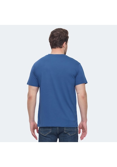 Slazenger KRATER Erkek  Indigo Tişört