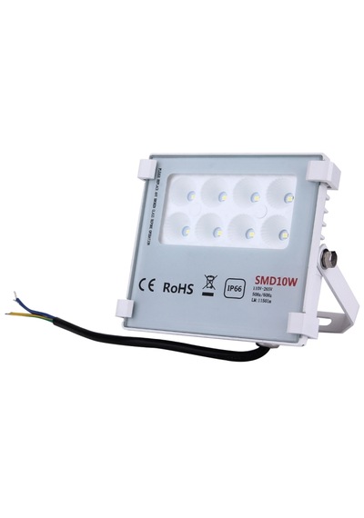 Oddity 10w Smd Led Projektör Ip66 Dış Mekan Su Geçirmez 1150 Lümen Beyaz Işık