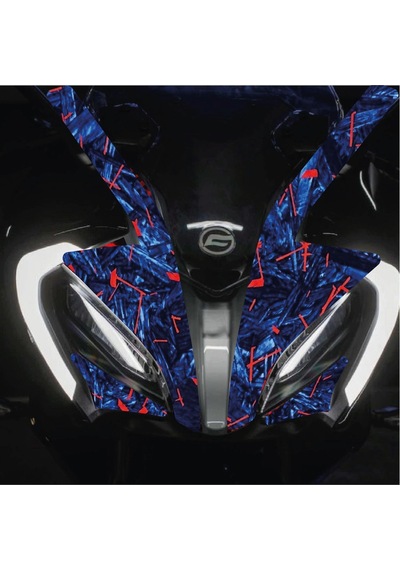 Cf Moto 250 Sr Ön Kafa Grenaj Sticker Tasarım