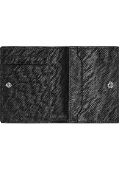 Mont Blanc Montblanc Sartorial Nano Continental Tweed Mavi Cüzdan 220380