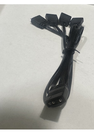 3 Pin Rgb Fan Çoğaltıcı 3 Pin 4 Port Argb Fan Çoğaltıcı Kablo