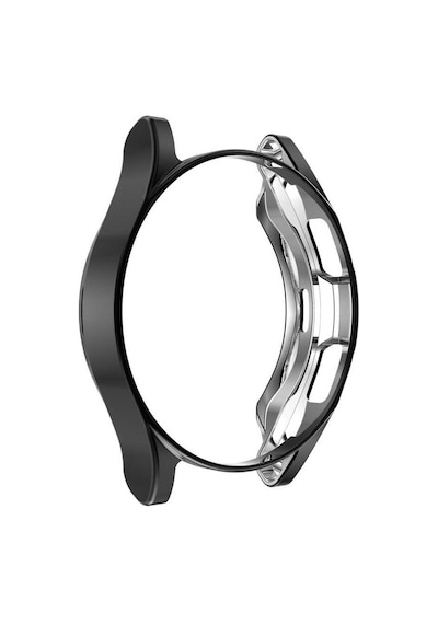 Galaxy Uyumlu Watch 4 Classic 42mm Mkst Watch Gard 02 Koruyucu Silikon - Siyah
