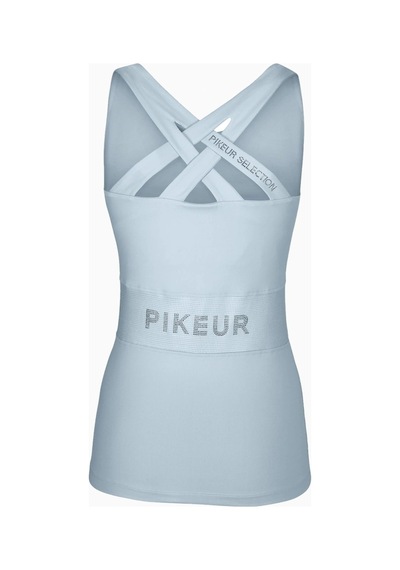 Pikeur Selection Lüks Şık Ve Nefes Alabilir Kadın Spor T - Shirt Açık Mavi