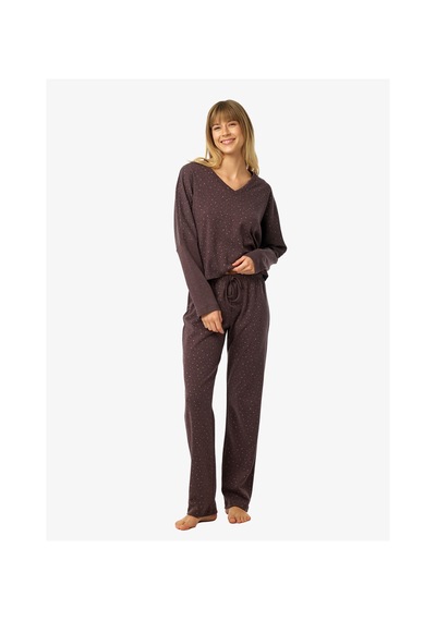 Blackspade Kadın Pijama Takımı 52239 - Mürdüm