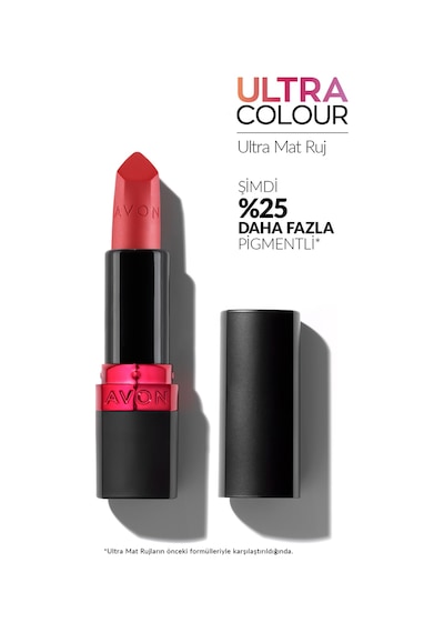 Avon Ultra Mat Ruj Coral Fever