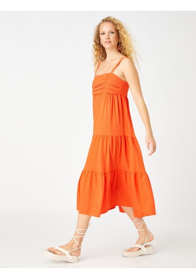 Koton Askılı Midi Boy Elbise Drape Detaylı Kırmızı 2sak80479ew 2SAK80479EW401 Koton Askılı Midi Boy Elbise Drape Detaylı Kırmızı 2sak80479ew 2SAK80479EW401