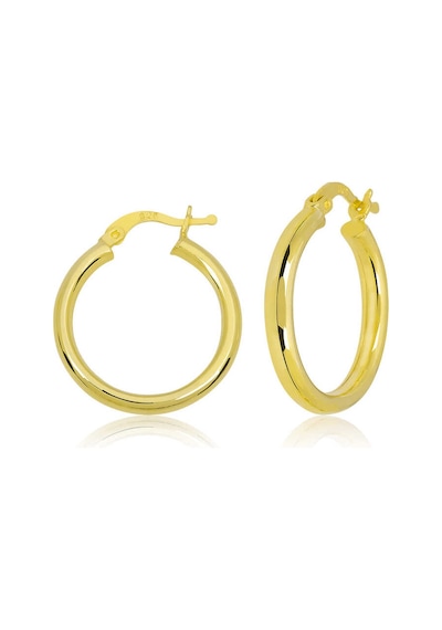 Gümüş Gold Halka Kadın Küpe 85569413