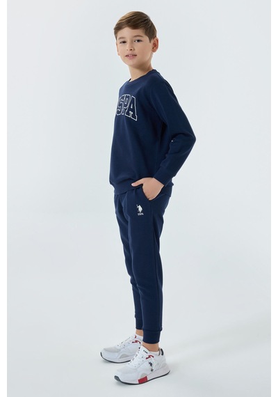 U.S. Polo Assn. U.s. Polo Assn Erkek Çocuk Lacivert Eşofman Takımı Us1583-c-v2 Lacivert