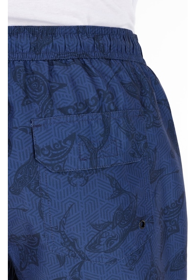 Colin's Colins Normal Kesim Orta Bel Baskılı Mavi Erkek Deniz Şortu Cl1068171 Cl1068171 Q1.v1 Inv İndigo