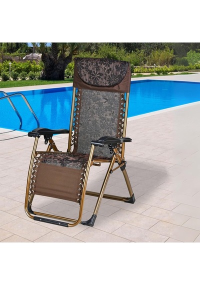 Therapy Chair Ahşap Şezlong Çok Renkli