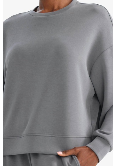 Defacto Modal Sporcu Sweatshirt F8353ax26spgr463 Gri-gr463