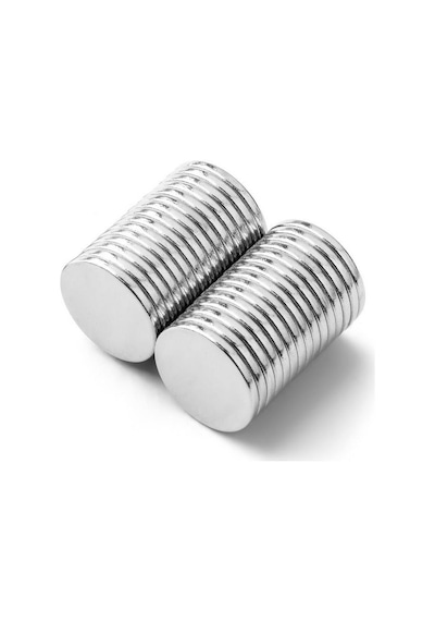 Neodyum Mıknatıs Yuvarlak - Ø10x1 Mm - 25 Adet Set