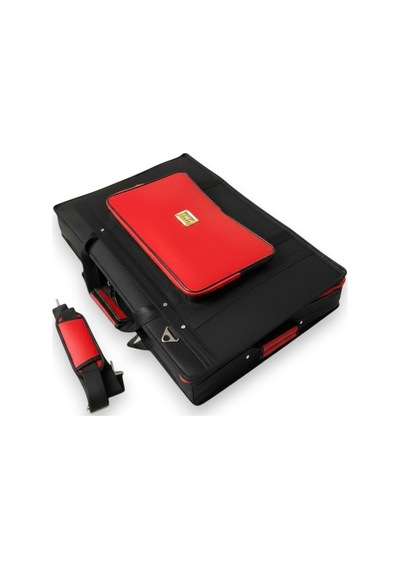 Prime 4+ Setup İçin Uyumlu Soft Case Taşıma Çantası. Siyah Kırmızı.