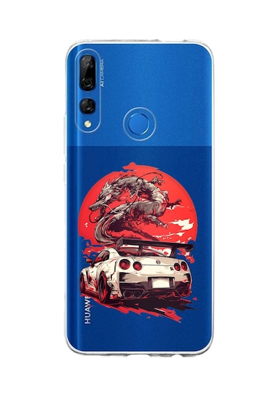 Honor 9x Uyumlu Gtr Ejderha Tasarımlı Baskılı Silikon Kılıf