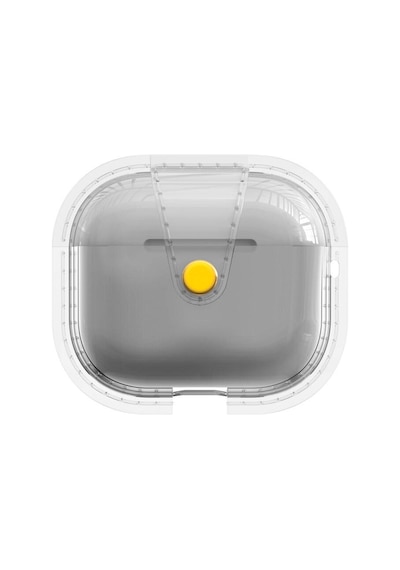 Apple Uyumlu AirPods 3. Nesil Zore Airbag 33 Darbelere Karşı Dayanıklı Magnetik Kılıf-gri Gri