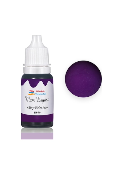 Mum Boyası Sıvı Pigment Boya 20 Ml Shiny Violet Mor - Sh70