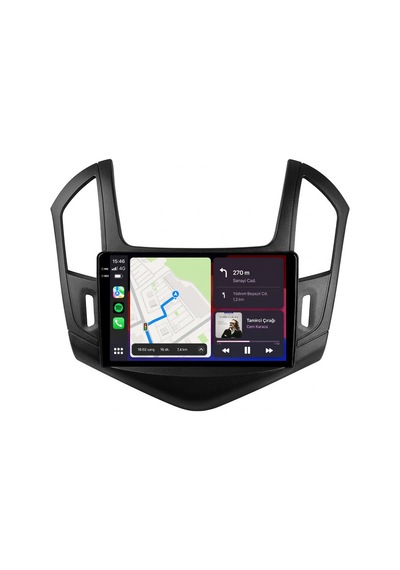 Chevrolet Cruze Android Siyah Multimedya 2013-2015 Carplay Android Auto Navigasyon 4gb Ram 32gb 9"