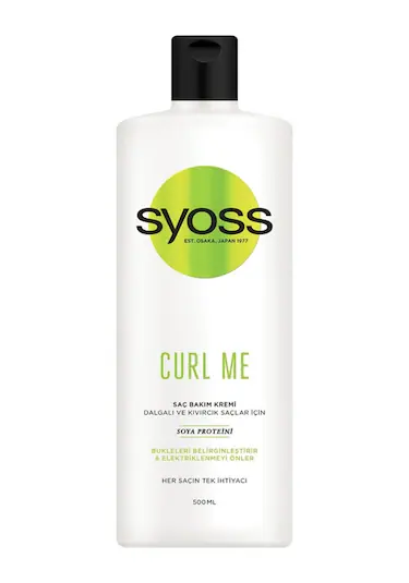 Syoss Curl Me Saç Bakım Kremi 500 Ml 3 Adet