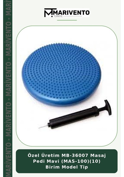 Özel Üretim Mb-36007 Masaj Pedi Mavi Mas-100 10 Birim Model Tip
