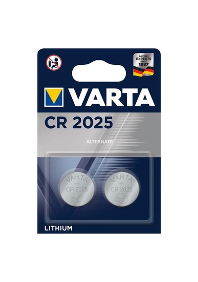 Varta Cr 2025 3 Volt Lityum Pil 2'li