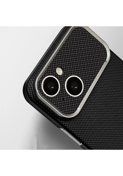 Nihcase Apple iPhone Uyumlu 15 Kılıf M-safe Şarj Özellikli Paris Zerre Sert Pc Kapak