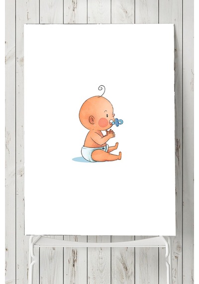 Küçük Bebek Çocuk Odası Poster