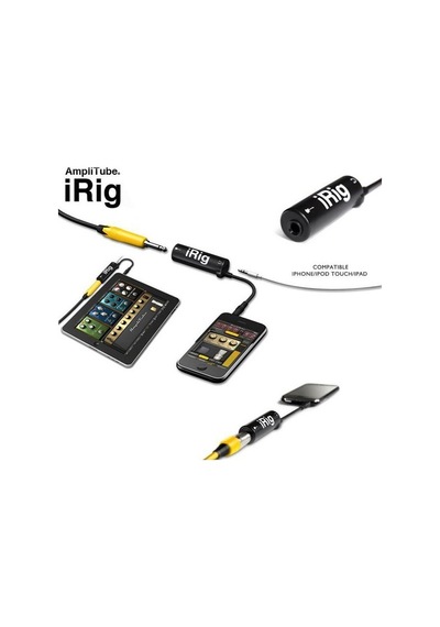 Irig Apple Uyumlu iPhone Multimedya Ses Arayüzü Cihazı Irig Gitarınızı Veya B