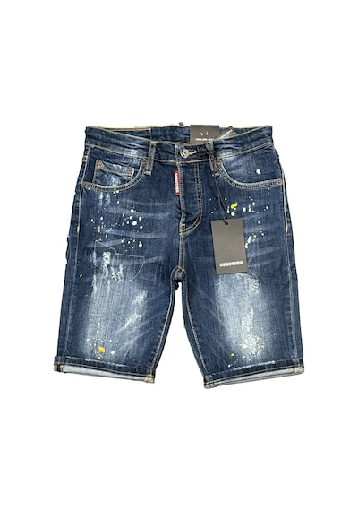 Dsqotheq Kadin Denim Short Blue Mavi