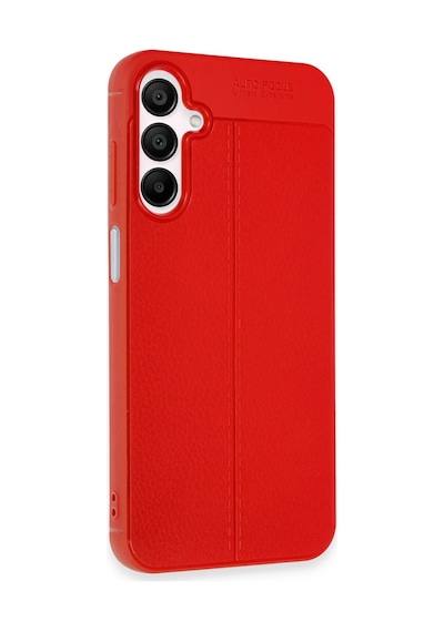 Newface - 100 - Samsung Galaxy A55 5g Kılıf Auto Focus Kapak - Edntrend - - Kırmızı