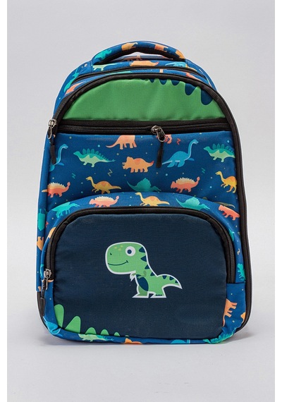 Mnpc Unisex Çocuk Dino Okul Çantası 23x5n9772734