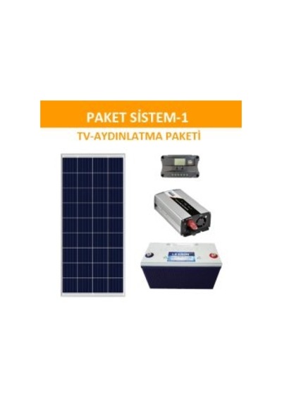 Güneş Enerji Tv -aydınlatma Paket Sistemleri
