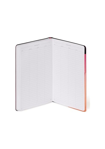 Puantiyeli Not Defteri, M Beden, My Dotted Not Defteri, Beyaz Kağıttan, 100 G/m², 192 Sayfa, Yumuşak Kapak, Lastik B