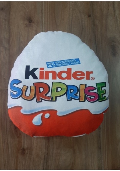 Surpriz Yumurta Desenli Şekilli Tasarım Chibi Karakter Yastık Çok Renklı