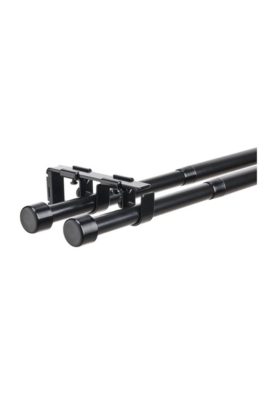 Ikea Bekrafta Rustik Korniş 120-210 Cm 19 Mm Siyah