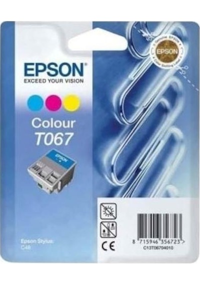 Epson T067-c13t06704020 Renkli Kartuş,c48ux