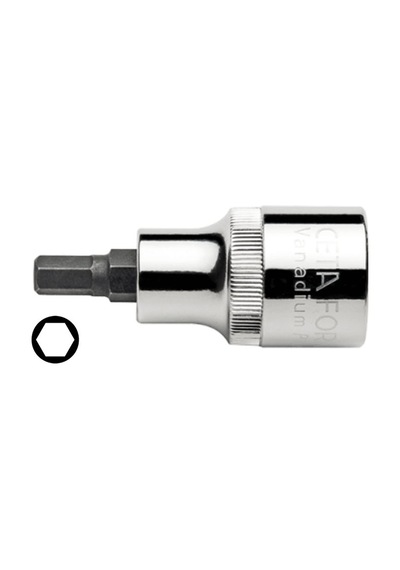 Ceta Form 1/2" Allen Uçlu Lokma (Kısa Tip) - 9/16"