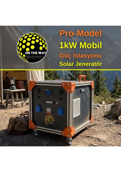 Otw Pro-model 1000w Mobil Güç İstasyonu Lifepo4 Bataryalı Solar Jeneratör