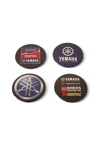 Motosiklet Magnet Set 1 Yamaha 4'lü Magnet Karışık Renkli