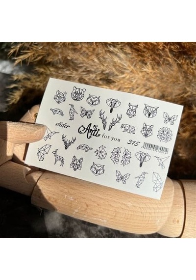 Stiker Arti 315 Beyaz