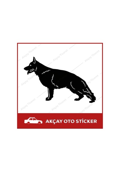 Alman Kurdu Sticker Kurt Sticker Araba Sticker Oto Sticker