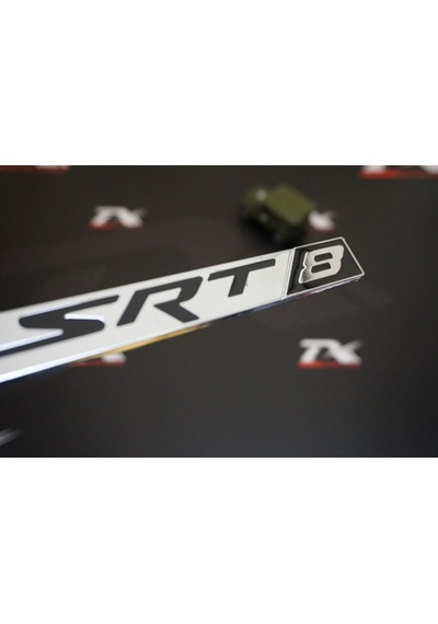 Jeep Grand Cherokee Srt 8 Krom Metal Bagaj 3M 3D Logo (548999828)