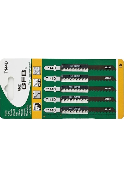 T 111 Dekupaj Testere Bıçağı Ahşap 5 Li Paket